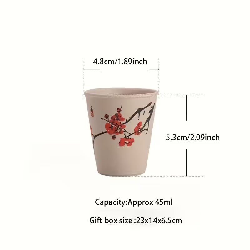 Service 8 tasses à thé Kung Fu Japonais