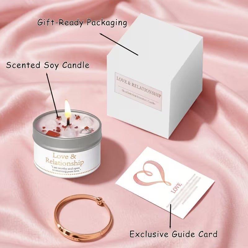 Bougie "Amour & Relations"